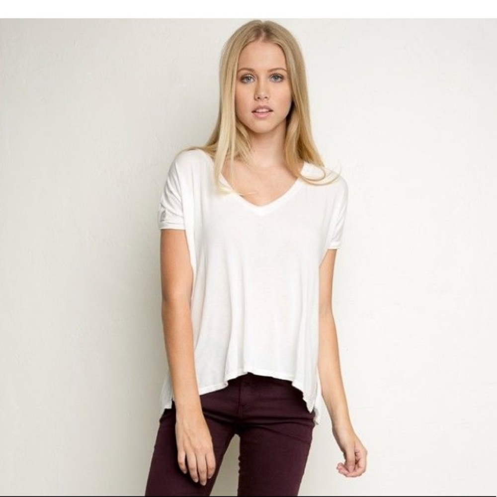 Brandy Melville Sheron V-Neck Top